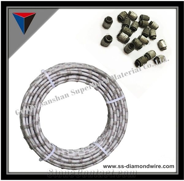 Diamond Plastic Wire Saw Quartz Stone Manufacturers Plastic Wire for Granite Cutting or Profiling